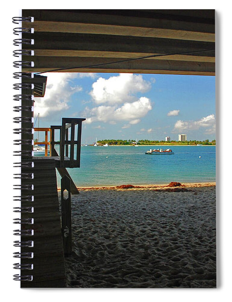 Phil Foster Park Spiral Notebook featuring the photograph 25- Down Under by Joseph Keane
