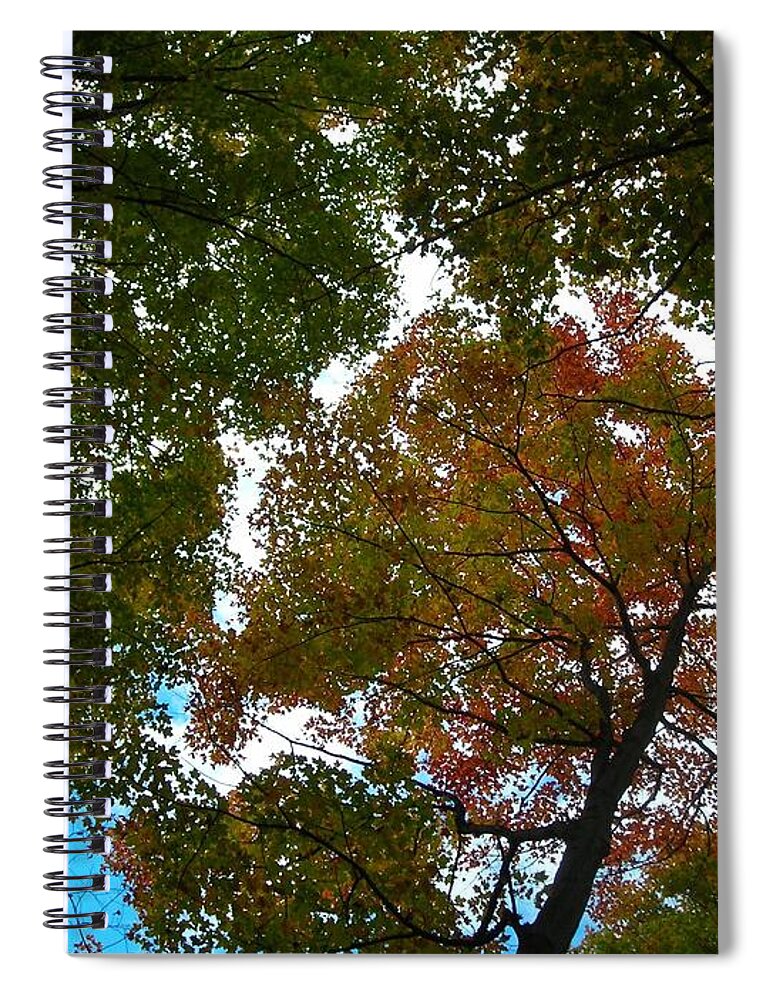 North America Spiral Notebook featuring the photograph 25. September by Juergen Weiss