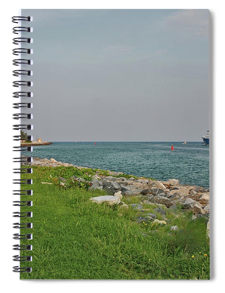  Spiral Notebook featuring the photograph 31- Vicarious Cruise by Joseph Keane