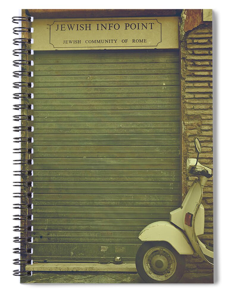 Scooters Spiral Notebook featuring the photograph Scooter #4 by Joana Kruse