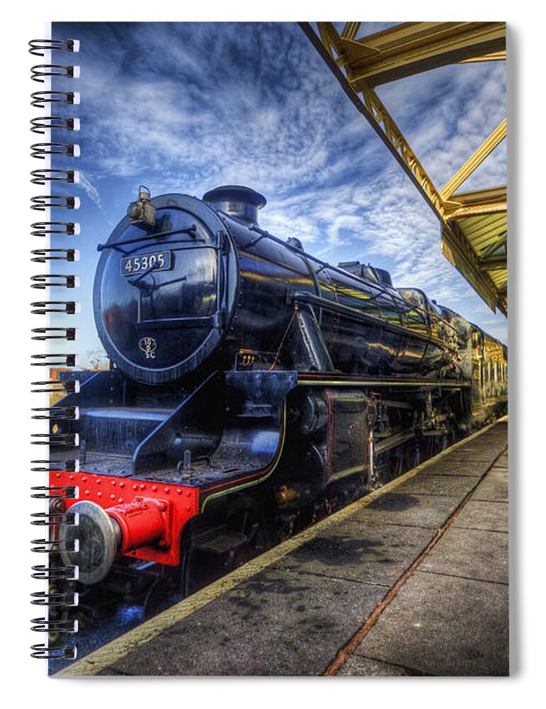 Yhun Suarez Spiral Notebook featuring the photograph 45305 by Yhun Suarez
