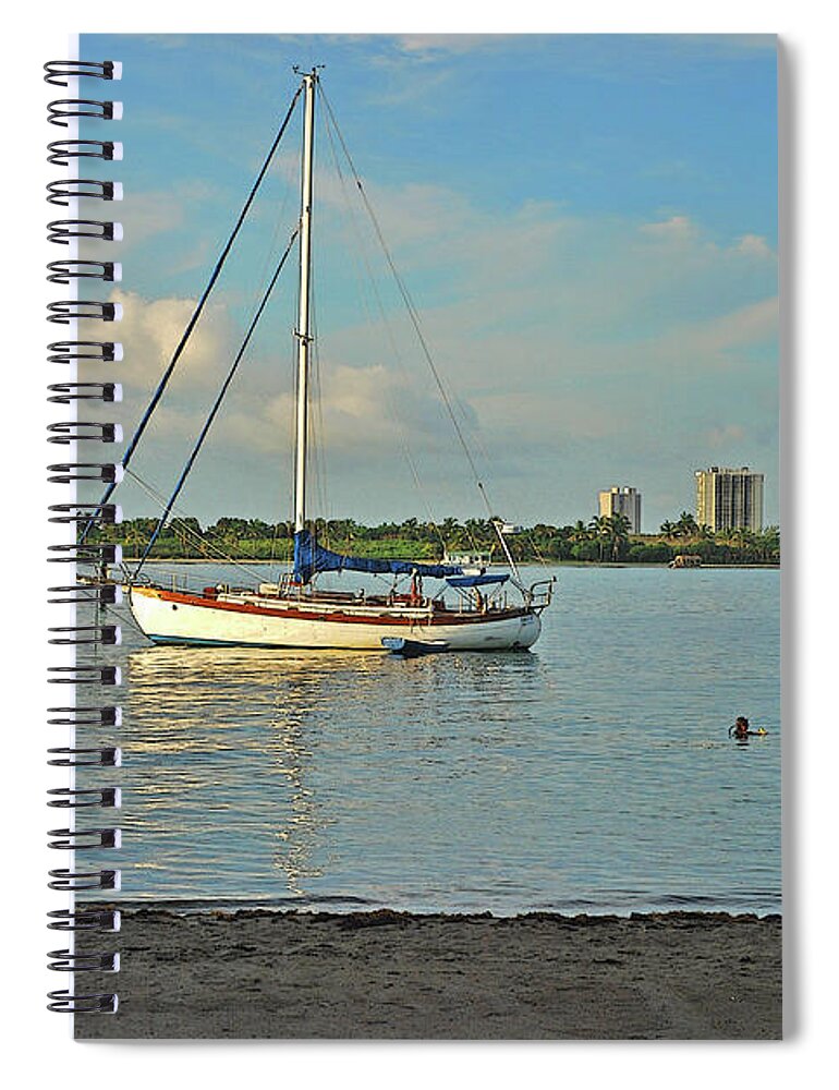  Phil Foster Park Spiral Notebook featuring the photograph 51- Phil Foster Park-Singer Island by Joseph Keane