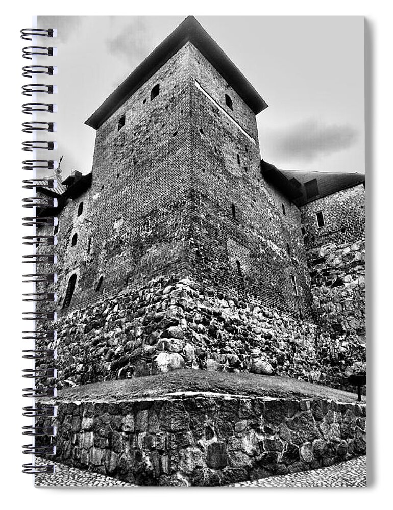 2012 Spiral Notebook featuring the photograph The Castle of Tavastehus #8 by Jouko Lehto