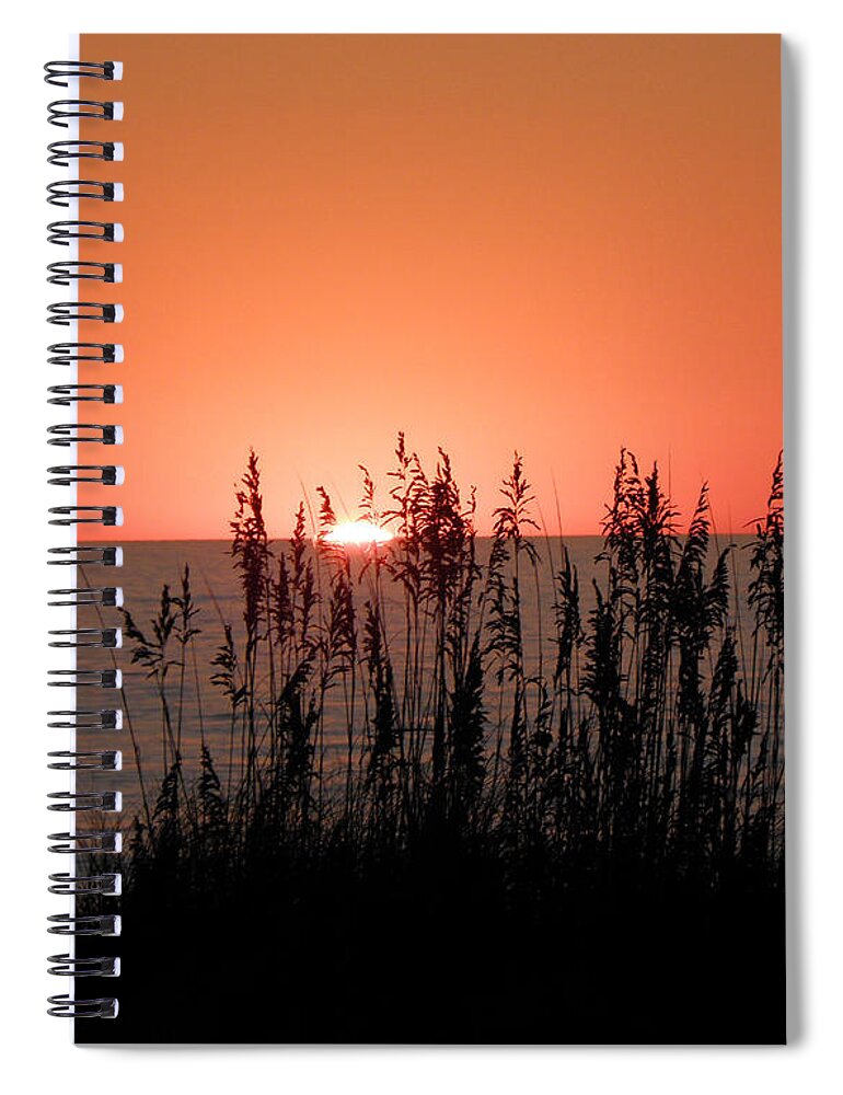 Sunrise Spiral Notebook featuring the photograph A Beautiful Rise by Kim Galluzzo Wozniak