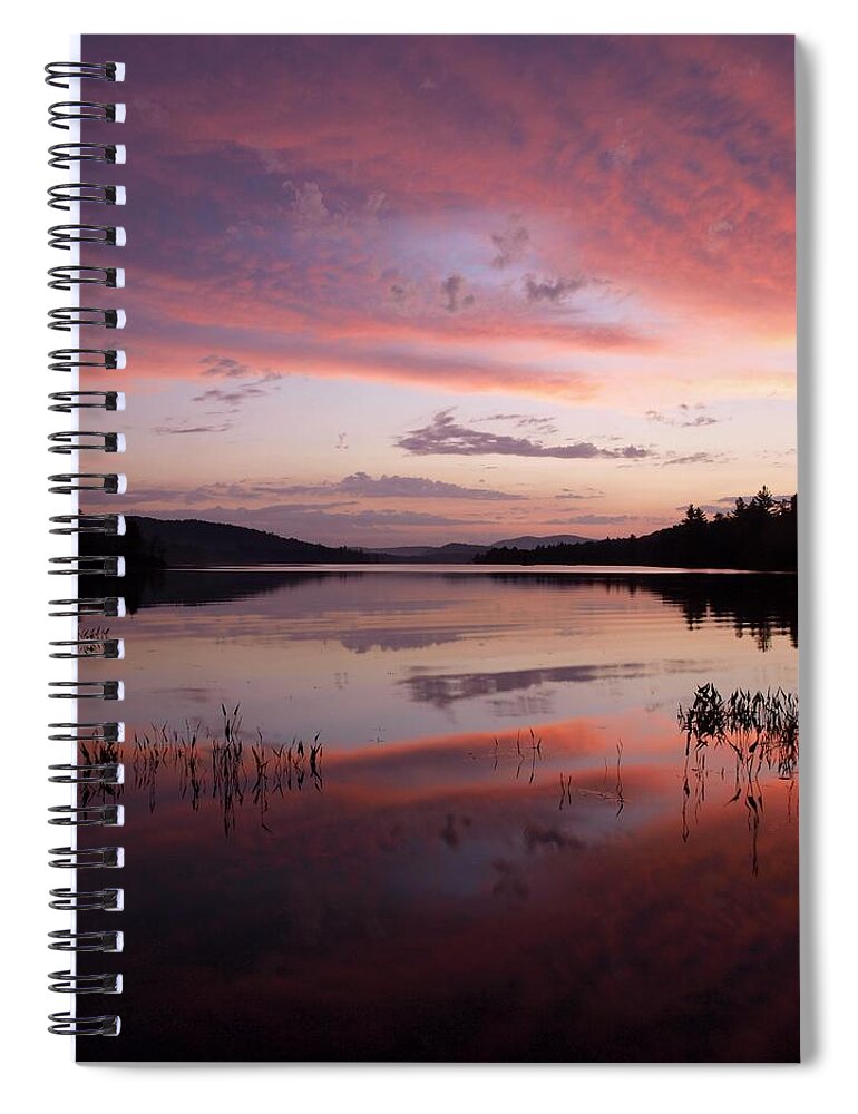 Adirondack Spiral Notebook featuring the photograph Adirondack Reflections 1 by Joshua House