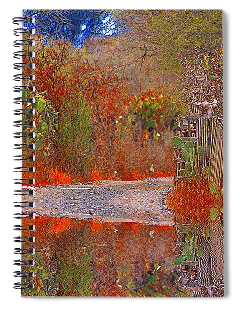 After Spiral Notebook featuring the photograph After The Rains Came by John Kolenberg