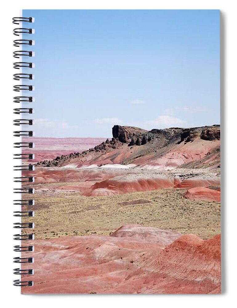 Badlands Spiral Notebook featuring the photograph Amazing American Landscape by Judy Hall-Folde
