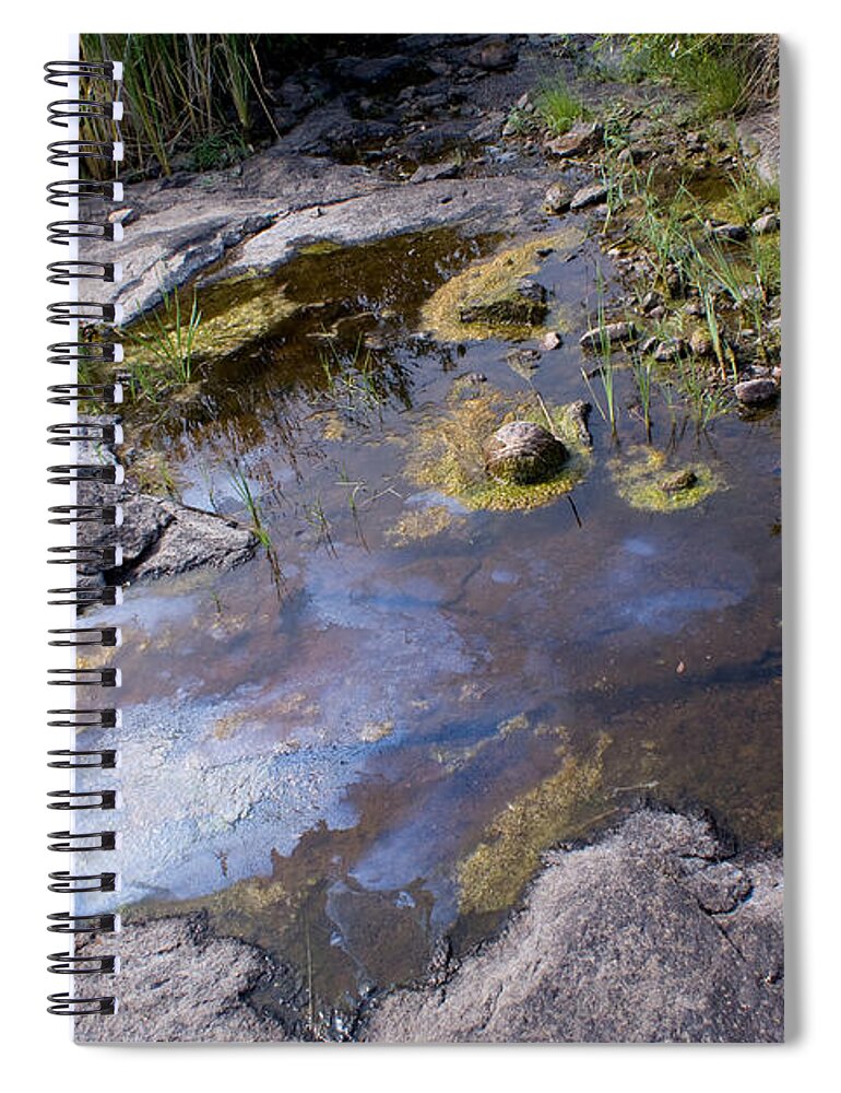 Trans Canada Trail Spiral Notebook featuring the photograph Another World VI by Jo Smoley