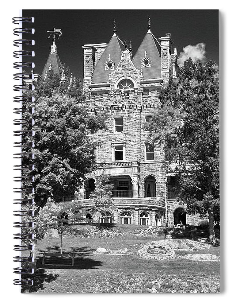 1000 Islands Spiral Notebook featuring the photograph Boldt Castle 0152 by Guy Whiteley