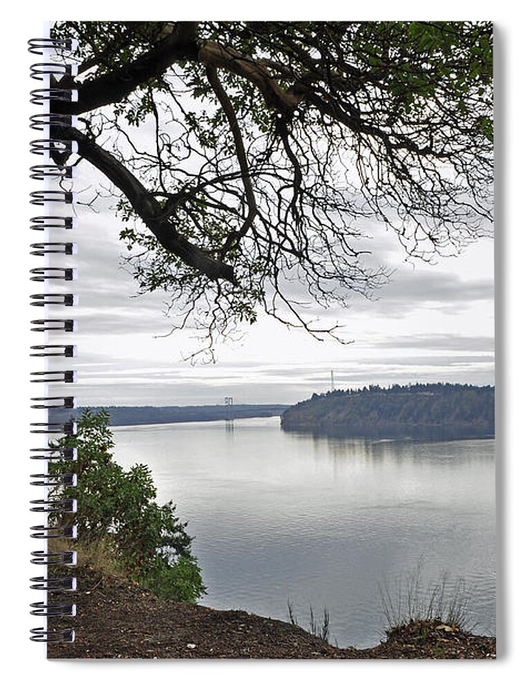 Landscape Spiral Notebook featuring the photograph By the Still Waters by Tikvah's Hope