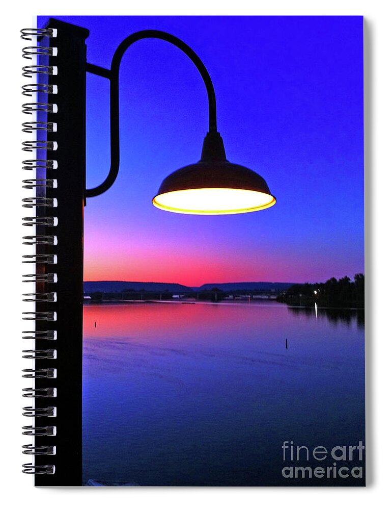 Water Spiral Notebook featuring the photograph Calm After The Storm by Kevyn Bashore