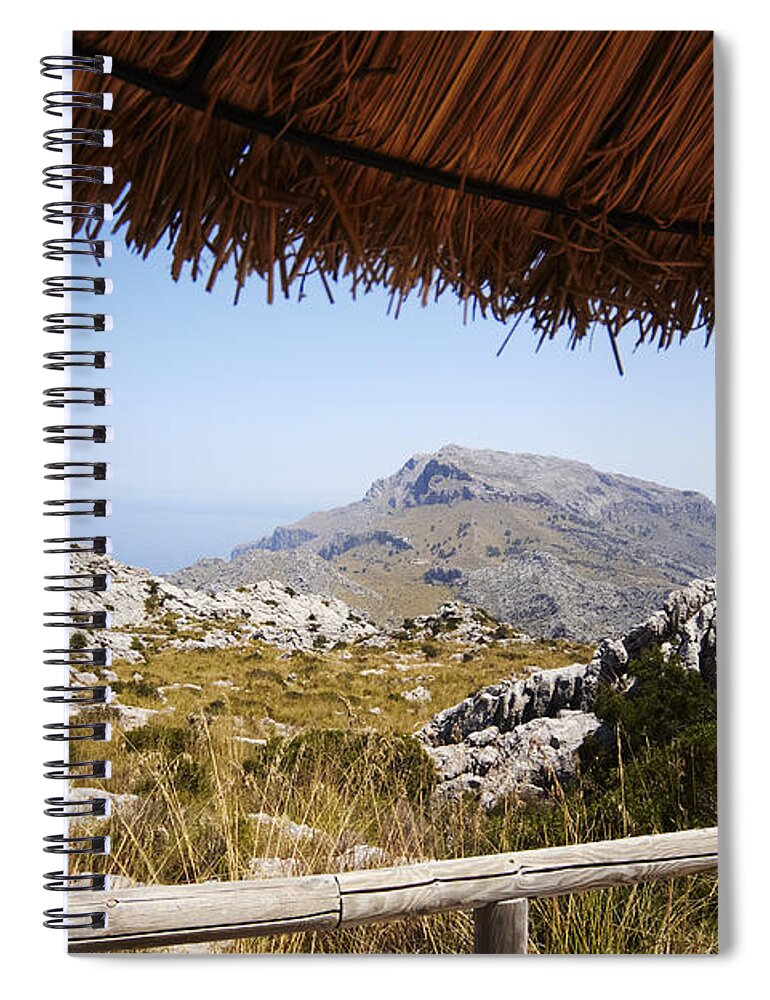 Calobra Spiral Notebook featuring the photograph Calobras Road by Agusti Pardo Rossello