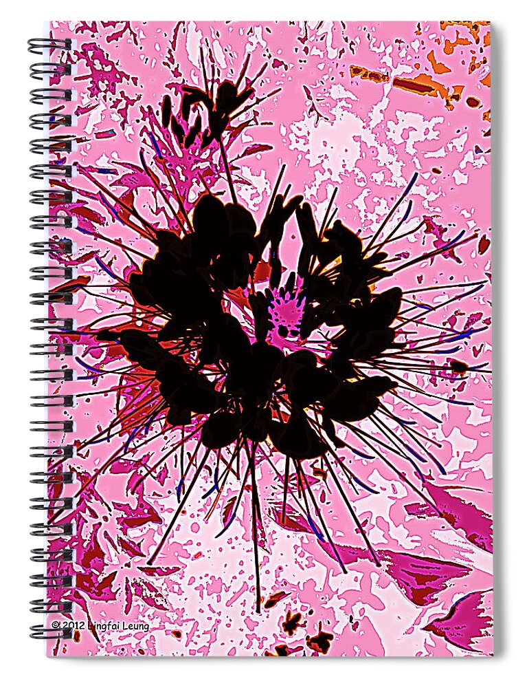 Digital Editing Spiral Notebook featuring the photograph Catching The Dream by Lingfai Leung