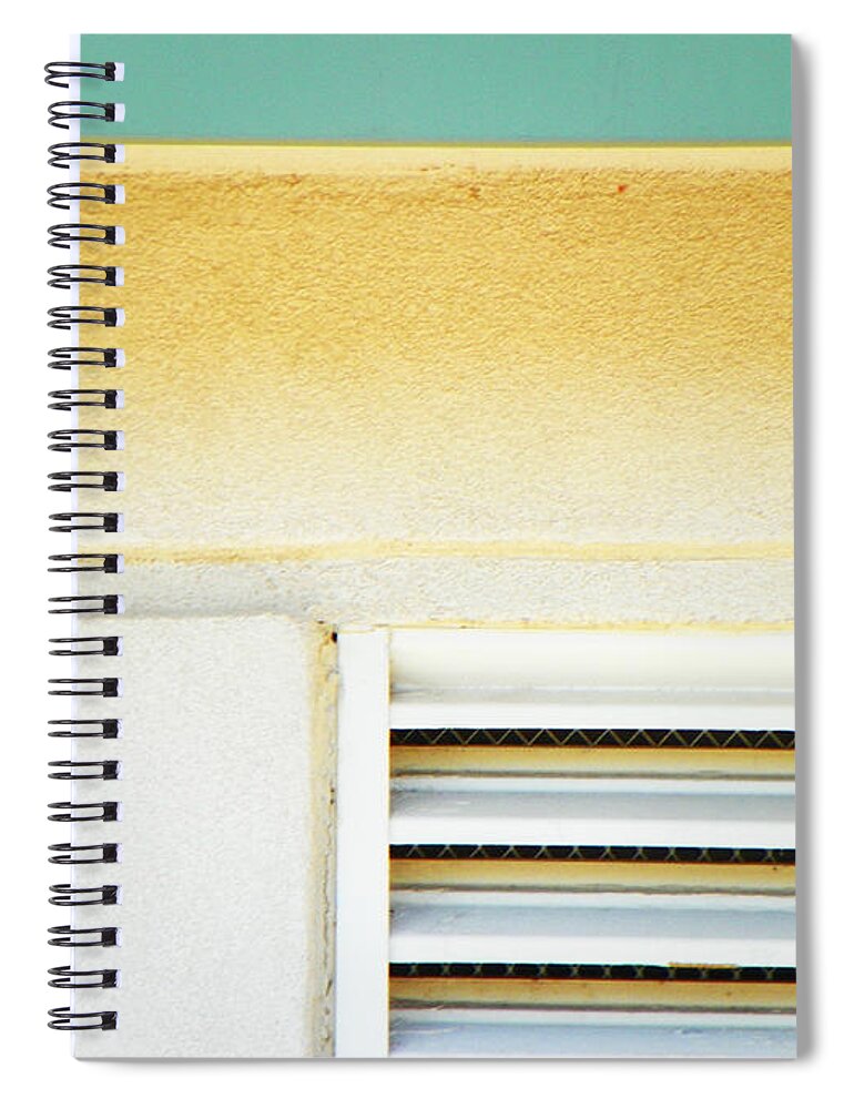 Abstract Spiral Notebook featuring the photograph Church Abstract by Lenore Senior