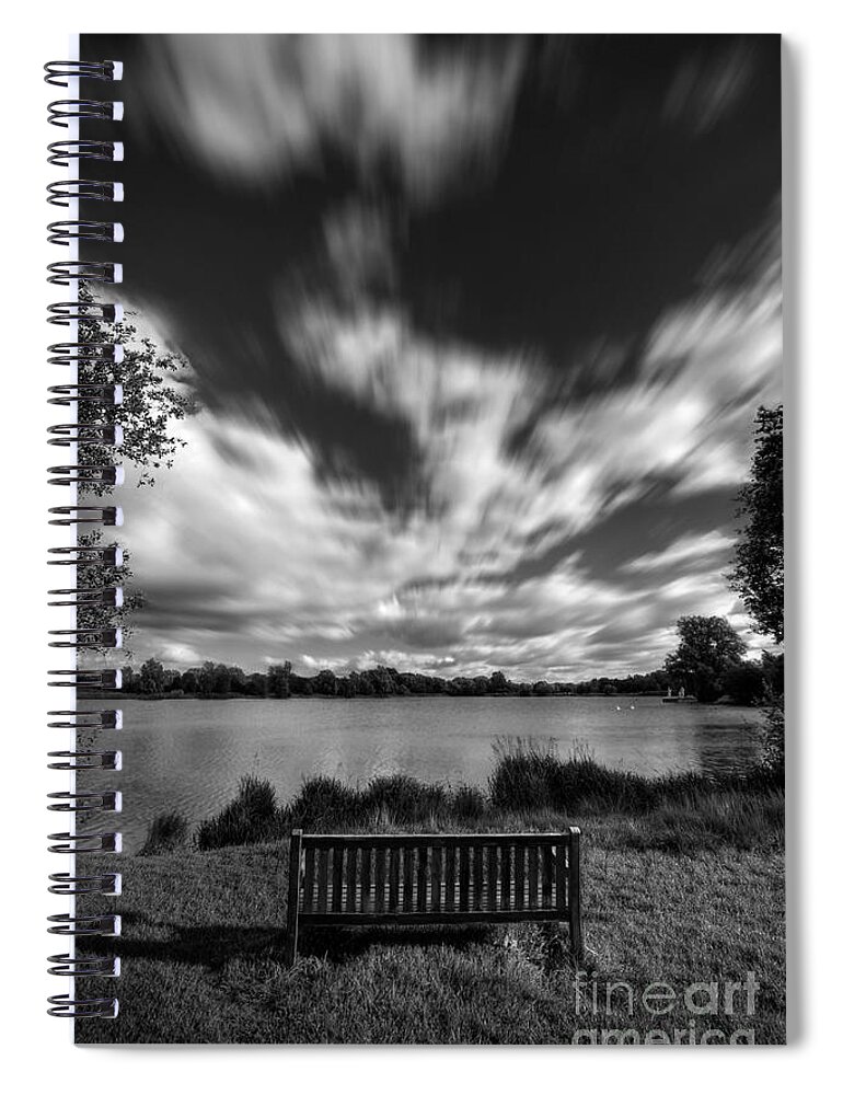 Yhun Suarez Spiral Notebook featuring the photograph Constant Change by Yhun Suarez
