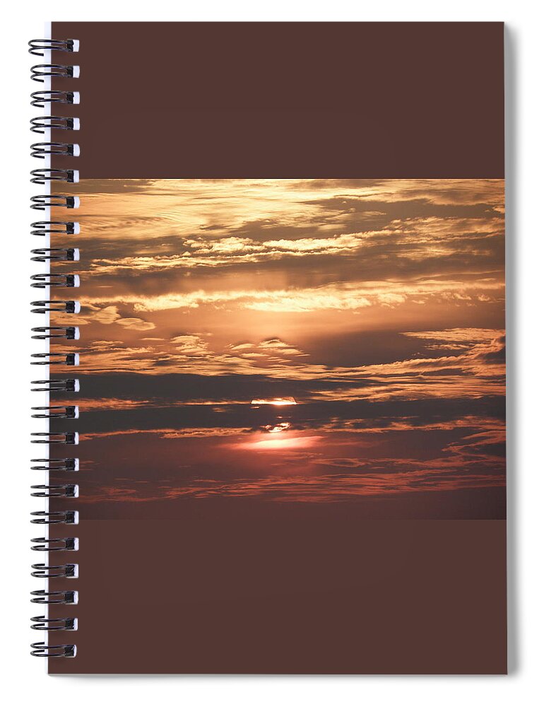 Sunrise Spiral Notebook featuring the photograph Craving The Colors by Kim Galluzzo