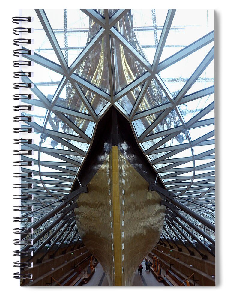 Cutty Sark Spiral Notebook featuring the photograph Cutty Sark by Lynn Bolt