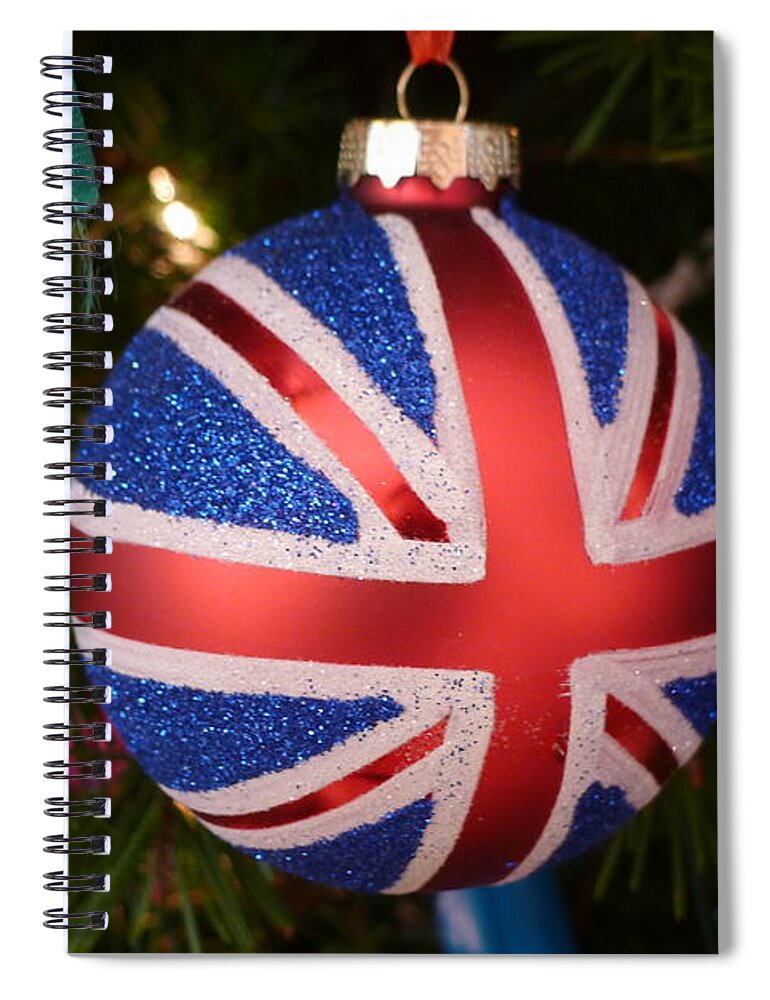 Glass Spiral Notebook featuring the photograph Decorate the Union by Richard Reeve