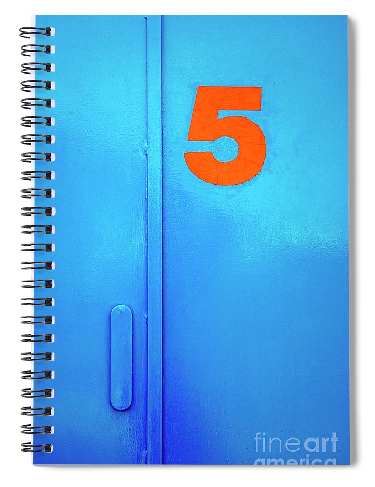 Access Spiral Notebook featuring the photograph Door Five by Carlos Caetano