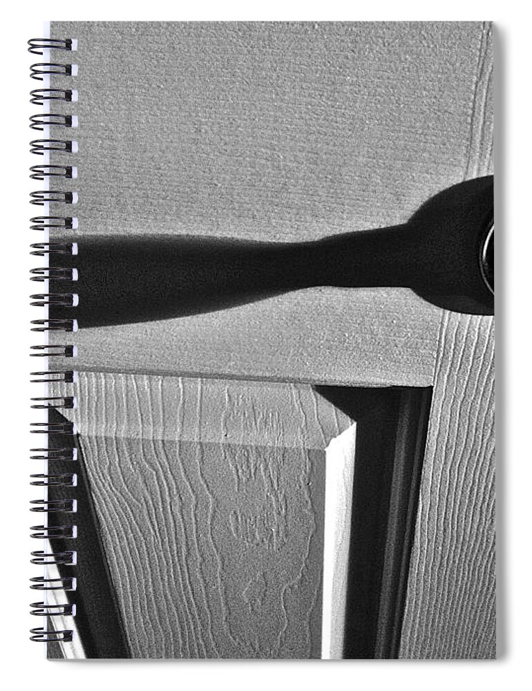 Doorknob Spiral Notebook featuring the photograph Doorknob by Bill Owen