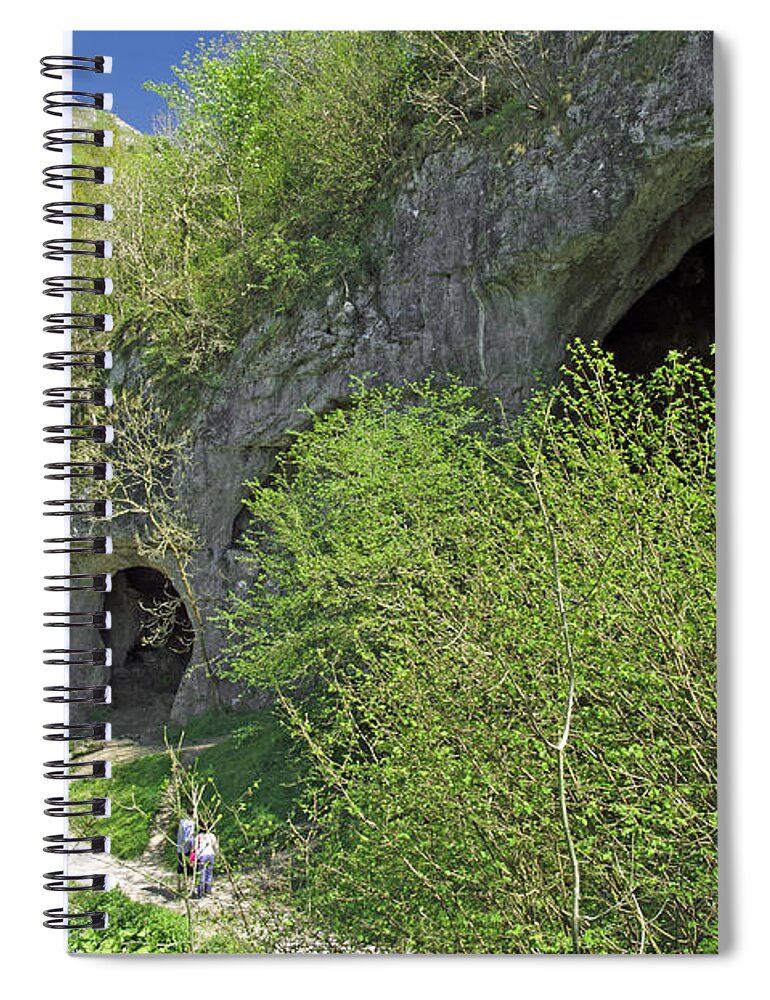 Britain Spiral Notebook featuring the photograph Dove Holes - Dovedale by Rod Johnson