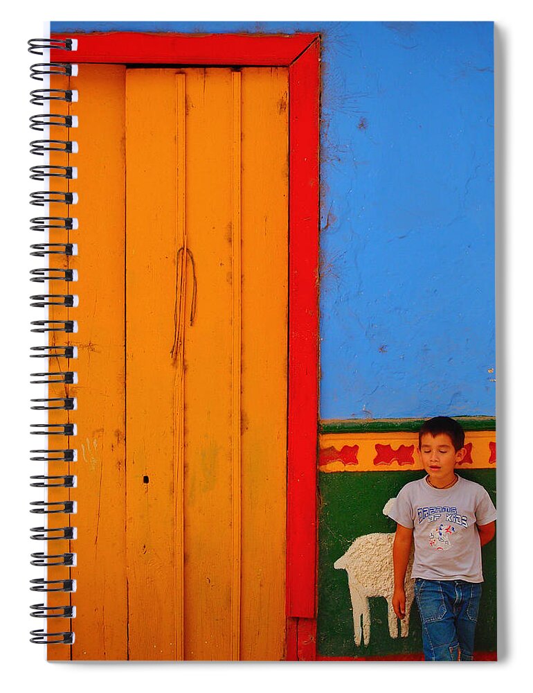 Dreams Of Kids Spiral Notebook featuring the photograph Dreams of Kids by Skip Hunt