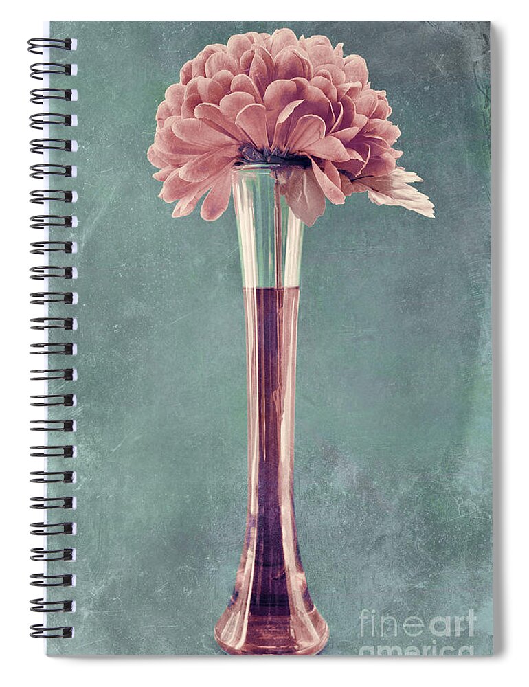still Life Spiral Notebook featuring the photograph Estillo Vase - s01v4b2t03 by Variance Collections