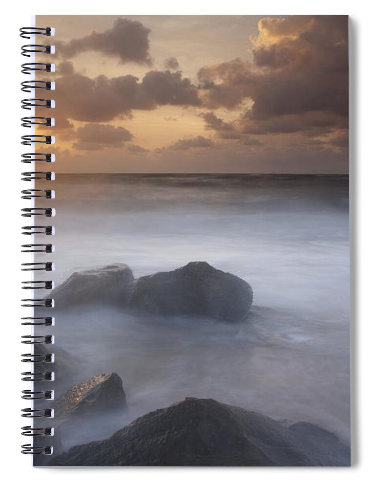 Long Exposure Spiral Notebook featuring the photograph Florida Sunrise by Keith Kapple