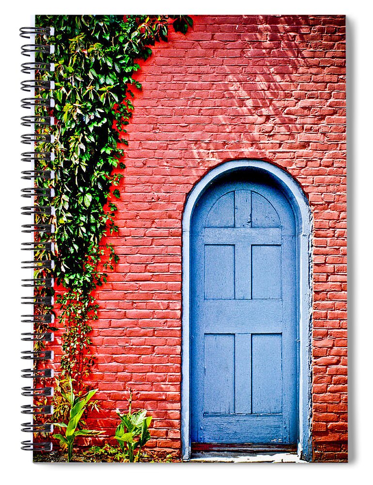 Zoar Ohio Spiral Notebook featuring the photograph Garden House by Michelle Joseph-Long