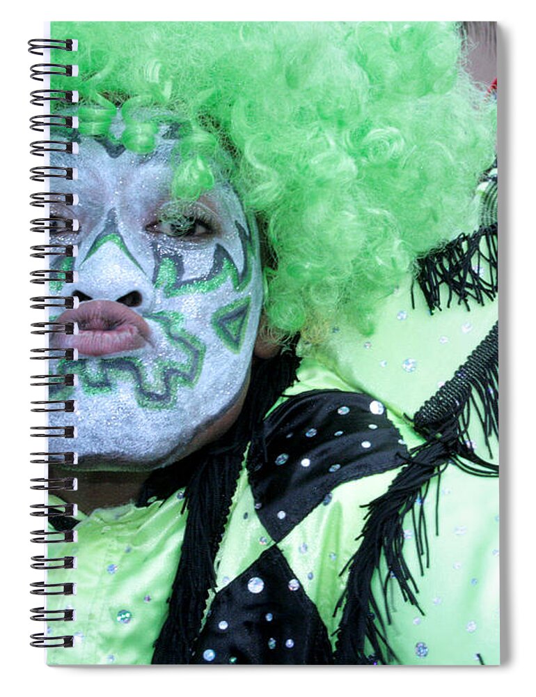 Fine Art America Spiral Notebook featuring the photograph Go Green by Andrew Hewett
