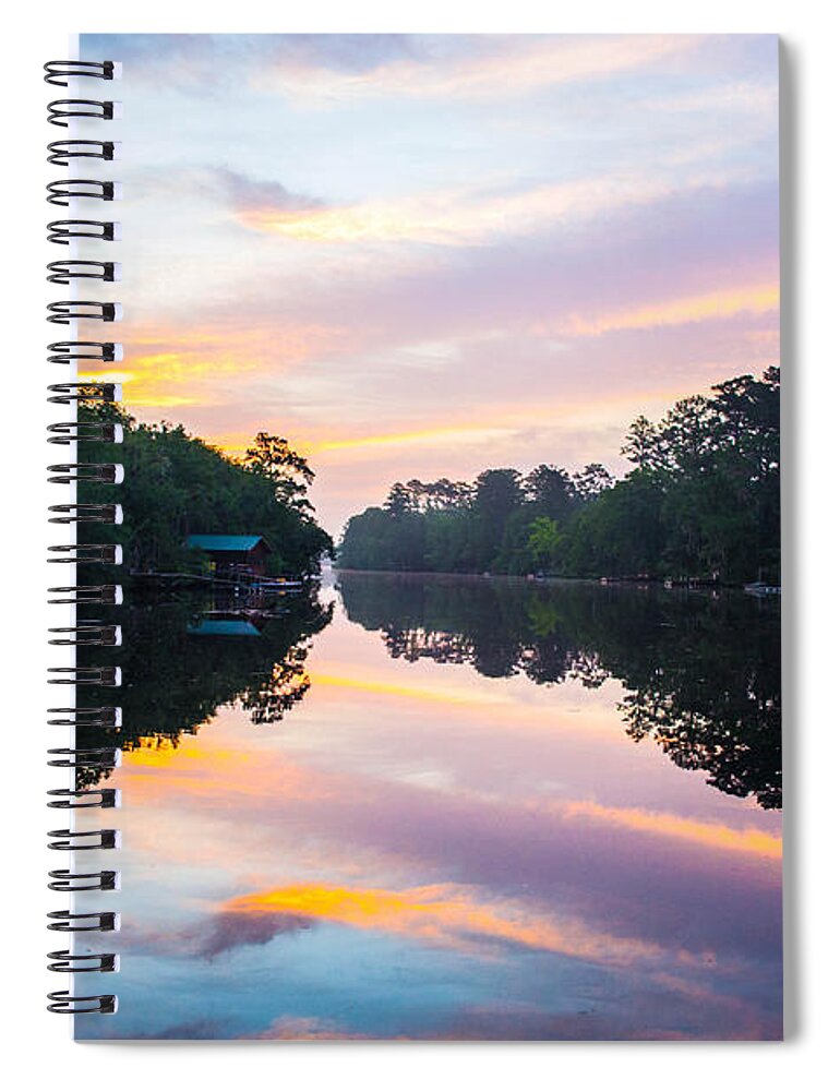 Reflections Spiral Notebook featuring the photograph Good Morning by Shannon Harrington