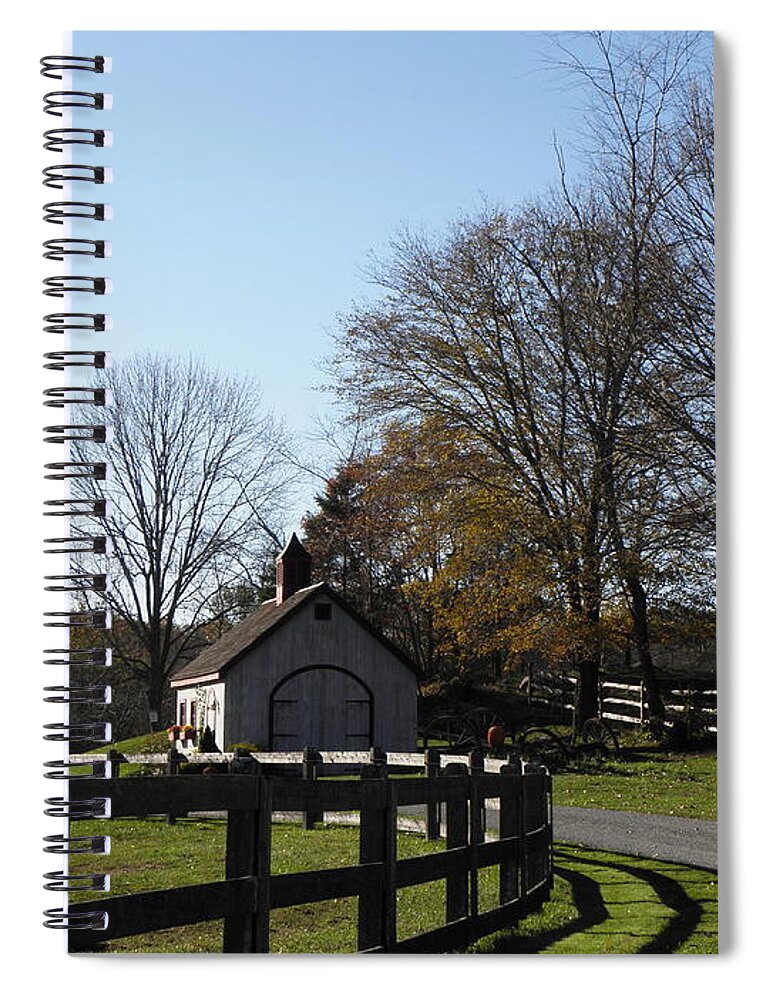 Farm Spiral Notebook featuring the photograph Gypsy Farm by Kim Galluzzo Wozniak