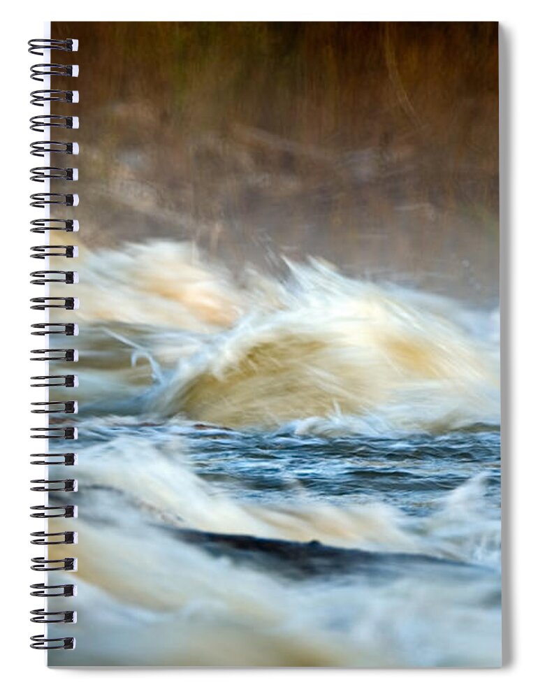 2007 Spiral Notebook featuring the photograph Heron in Centaur Shute by Robert Charity