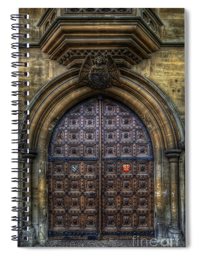 Yhun Suarez Spiral Notebook featuring the photograph History Of Science Museum - Oxford by Yhun Suarez