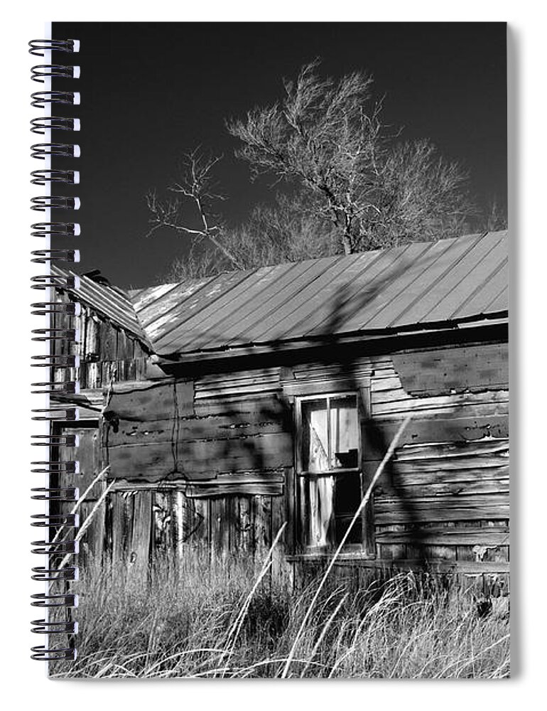 House Spiral Notebook featuring the photograph Homestead by Ron Cline