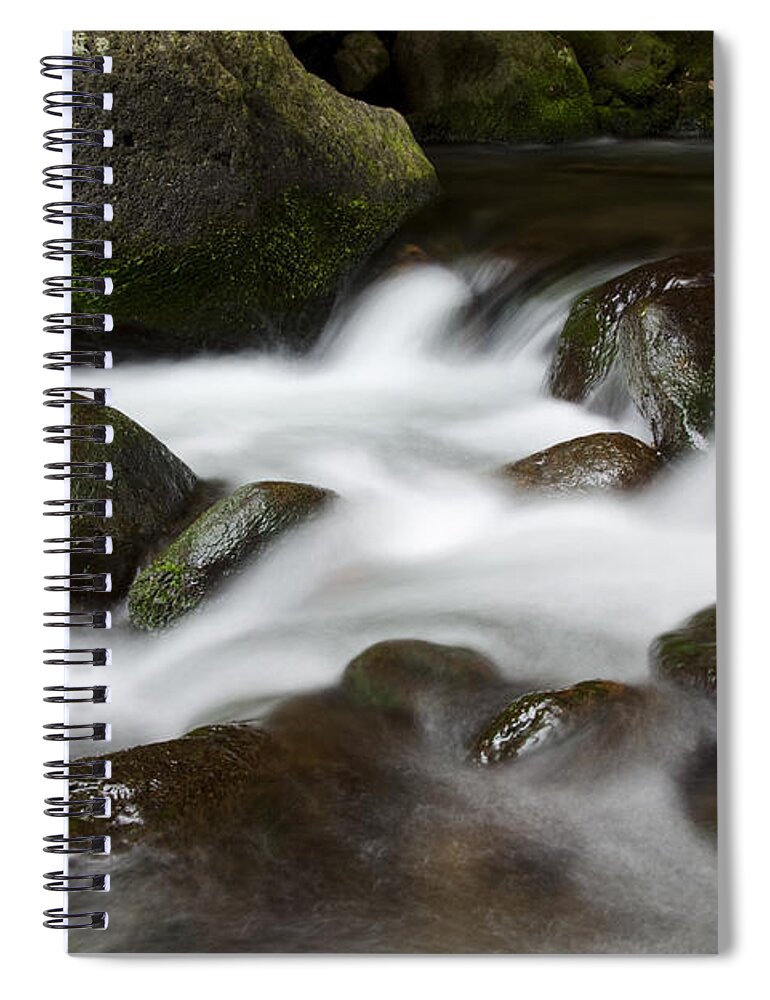 Beautiful Spiral Notebook featuring the photograph Iao River III by Jenna Szerlag