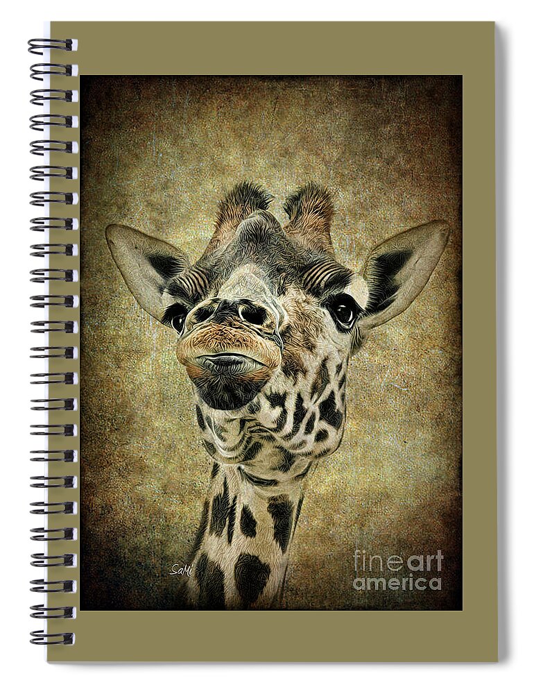 Animals Spiral Notebook featuring the photograph If you've got it...flaunt it by Sami Martin