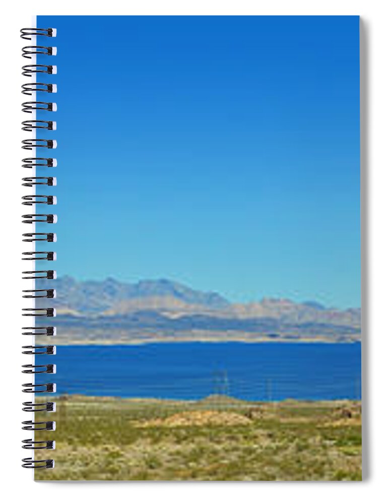 Lake Meade Spiral Notebook featuring the photograph Lake Meade Nevada by Dejan Jovanovic