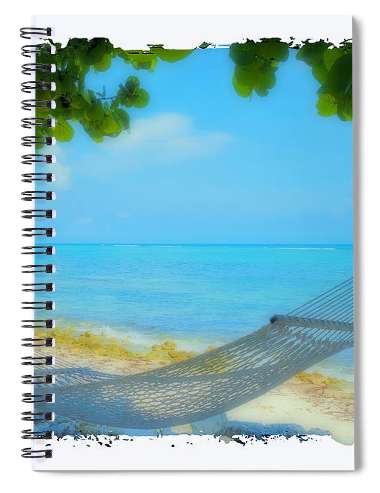 Beach Spiral Notebook featuring the photograph Life is Good by Stephen Anderson