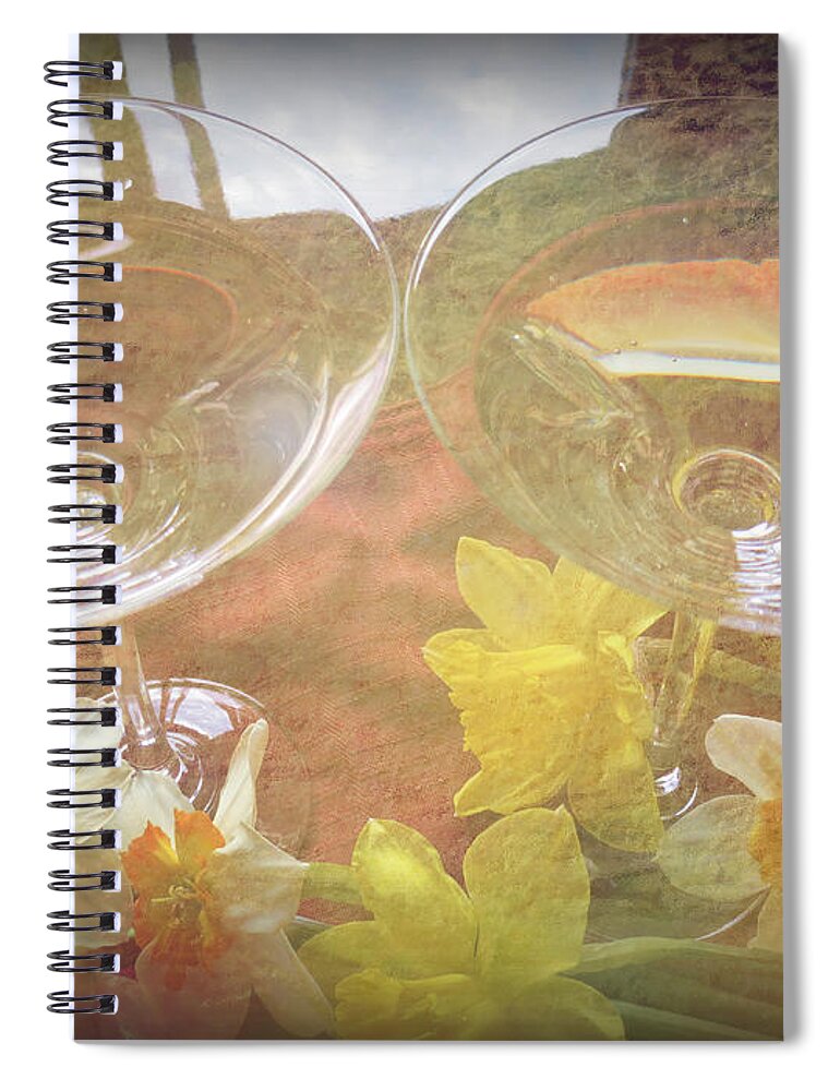 Still-life Spiral Notebook featuring the photograph Life's Simple Pleasures by Kay Novy