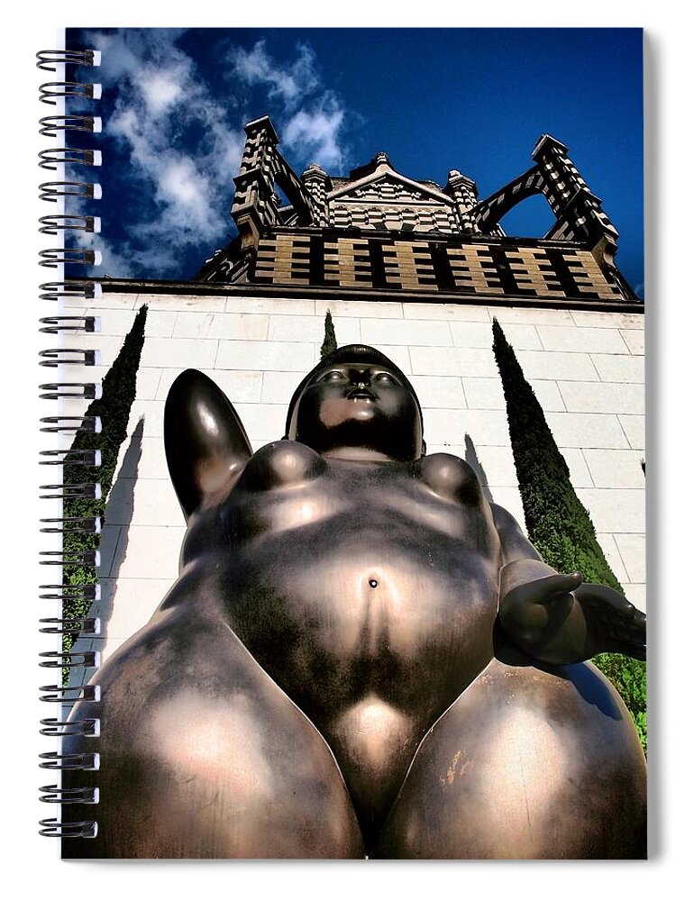 Magdalene Spiral Notebook featuring the photograph Magdalene by Skip Hunt