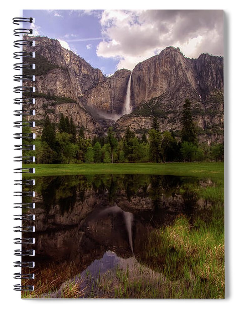 Cooks Meadow Spiral Notebook featuring the photograph Majestic Reflections by Sue Karski