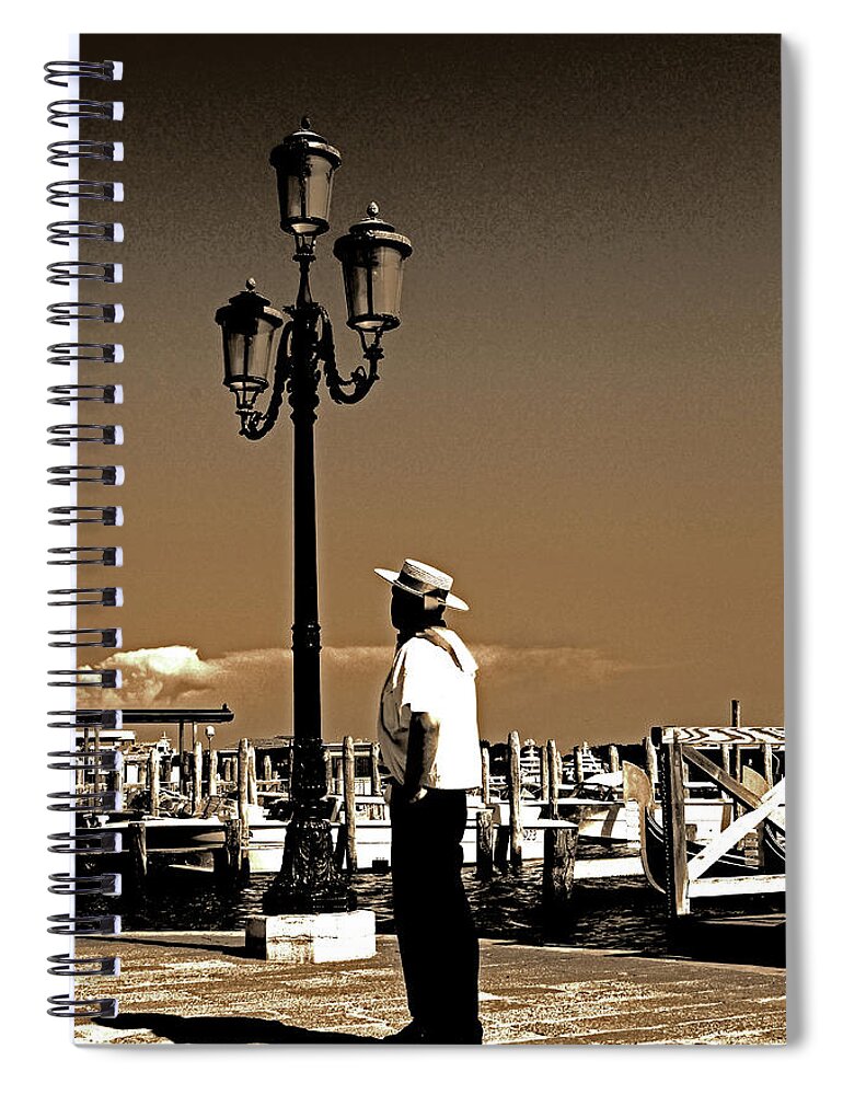 Venice Spiral Notebook featuring the photograph Molto Romantico by La Dolce Vita