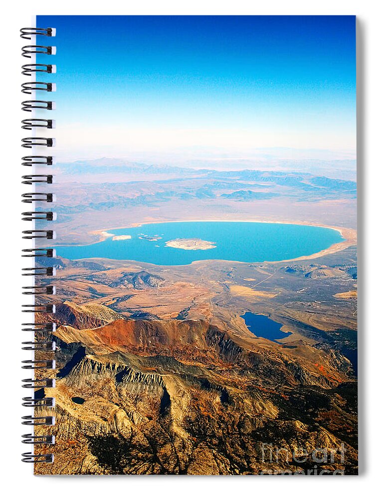 'mono Lake' Spiral Notebook featuring the photograph Mono Lake - Planet eARTh by James BO Insogna