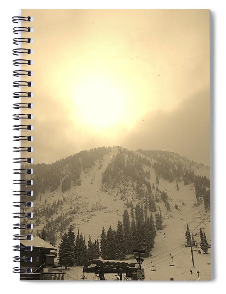 Sunrise Spiral Notebook featuring the photograph Morning Light by Michael Cuozzo