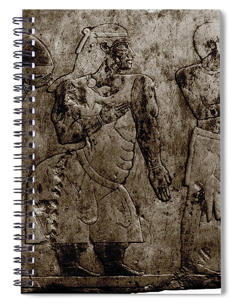 1400s Bc Spiral Notebook featuring the photograph Muscular Dystrophy, Ancient Egypt by Science Source