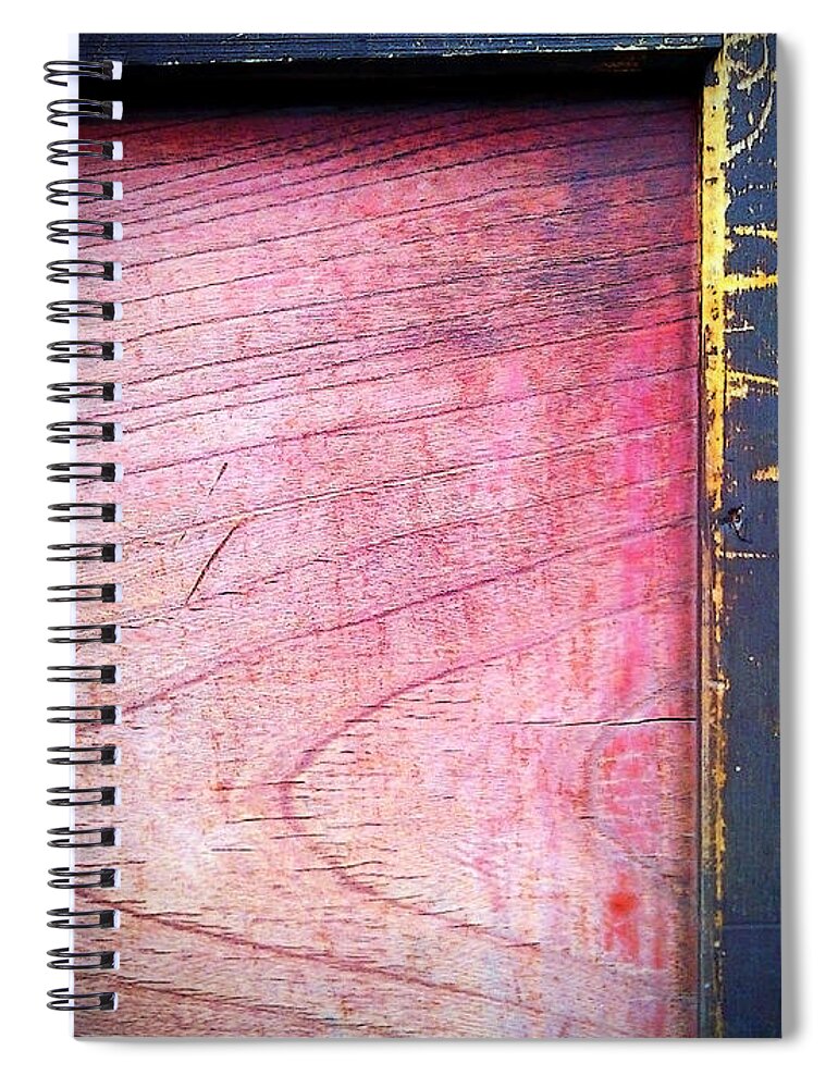 Red Spiral Notebook featuring the photograph Often Visited by Eena Bo