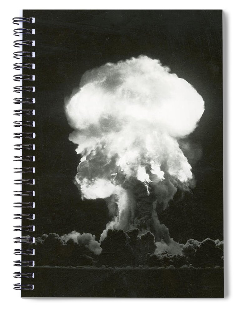 History Spiral Notebook featuring the photograph Operation Plumbbob by Science Source