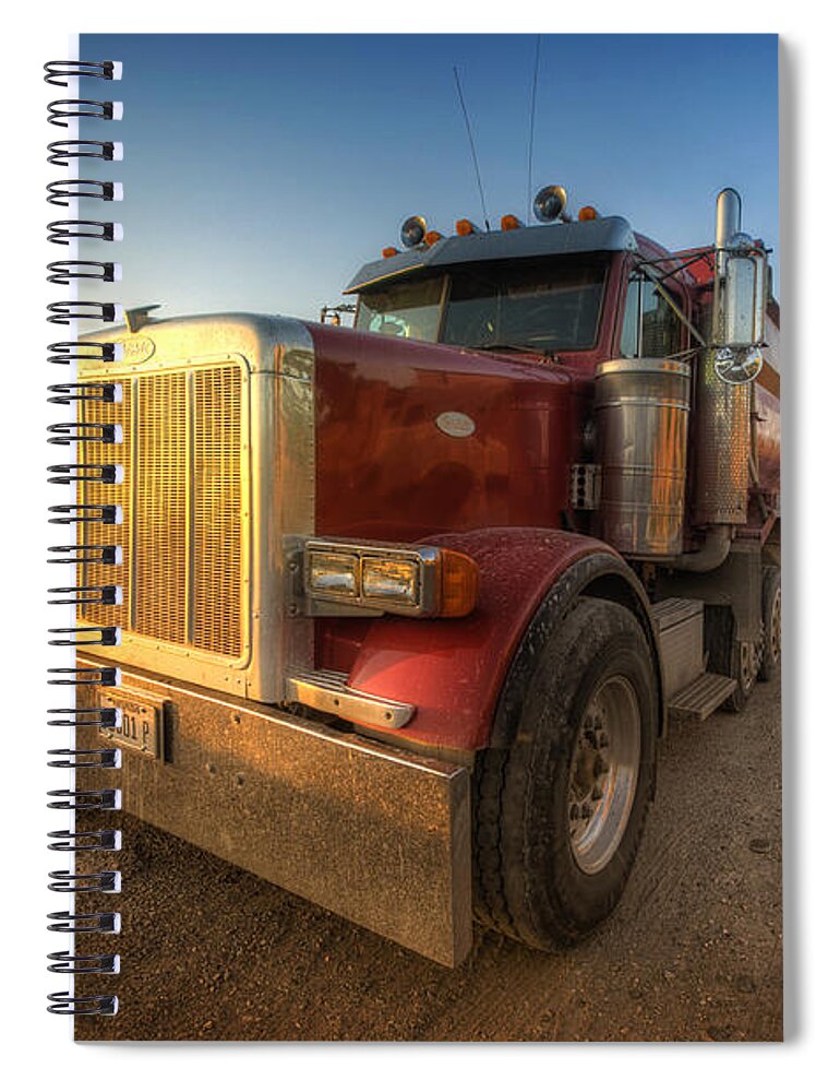 Yhun Suarez Spiral Notebook featuring the photograph Optimus by Yhun Suarez