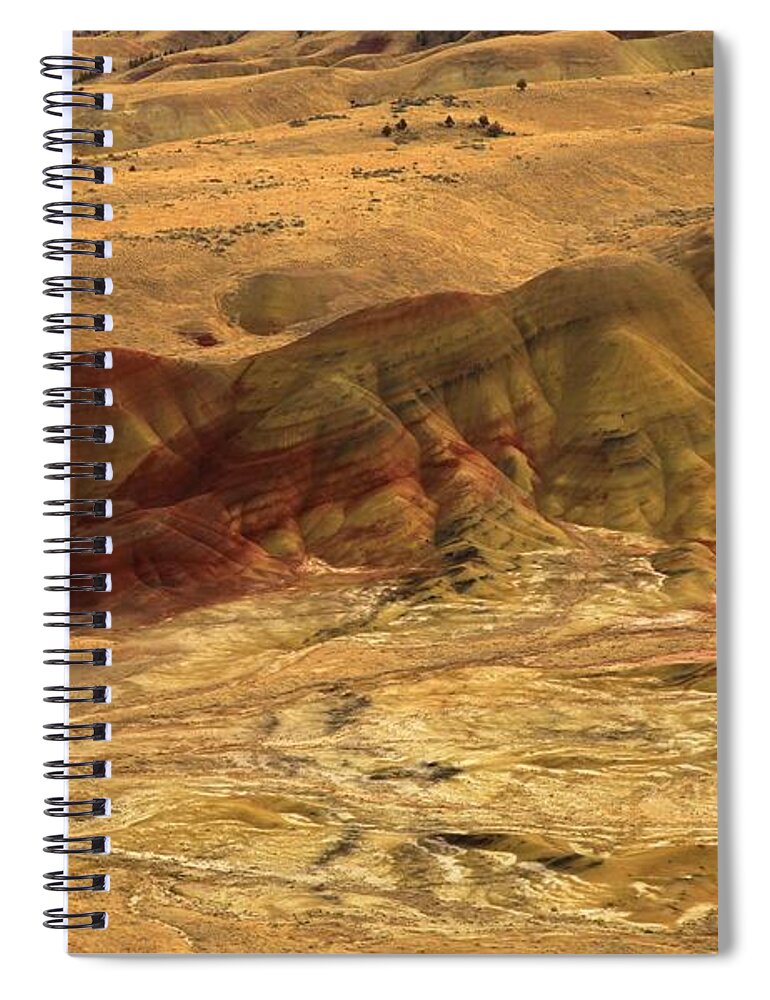John Day Fossil Beds Spiral Notebook featuring the photograph Painted Ridge by Adam Jewell